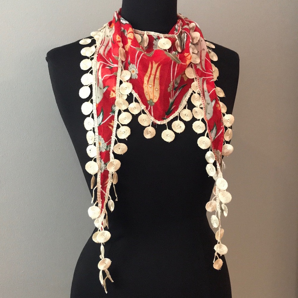 Floral Scarf